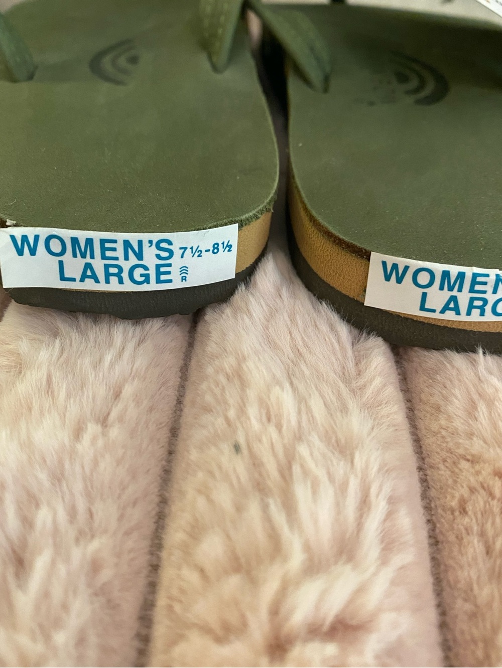 NWT | Rainbow Sandals | Limited Edition Forest Green Flip Flop | Large 7.5-8.5 - Picture 5 of 16